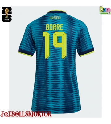 Colombia Rafael Santos Borre #19 Bortatröja Dam VM 2026 Kortärmad